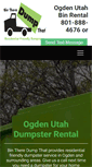 Mobile Screenshot of ogdendumpsterrental.com